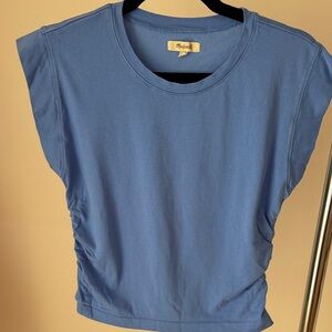 Madewell Sleeveless Tank with Side Ruching